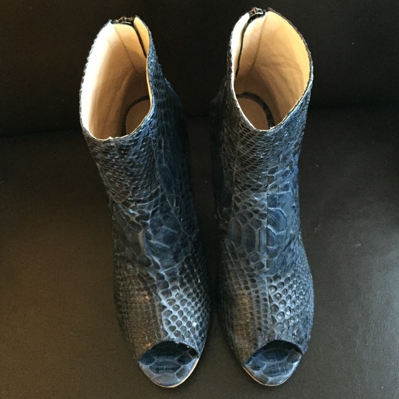 Alexandre Birman Python Booties - Picture 11 of 13